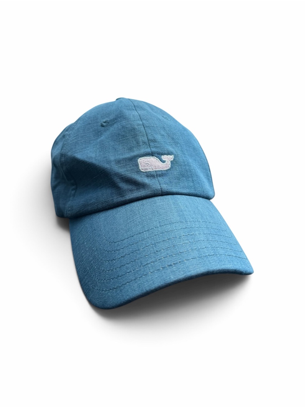 Vineyard Vines Denim Blue Whale Cap